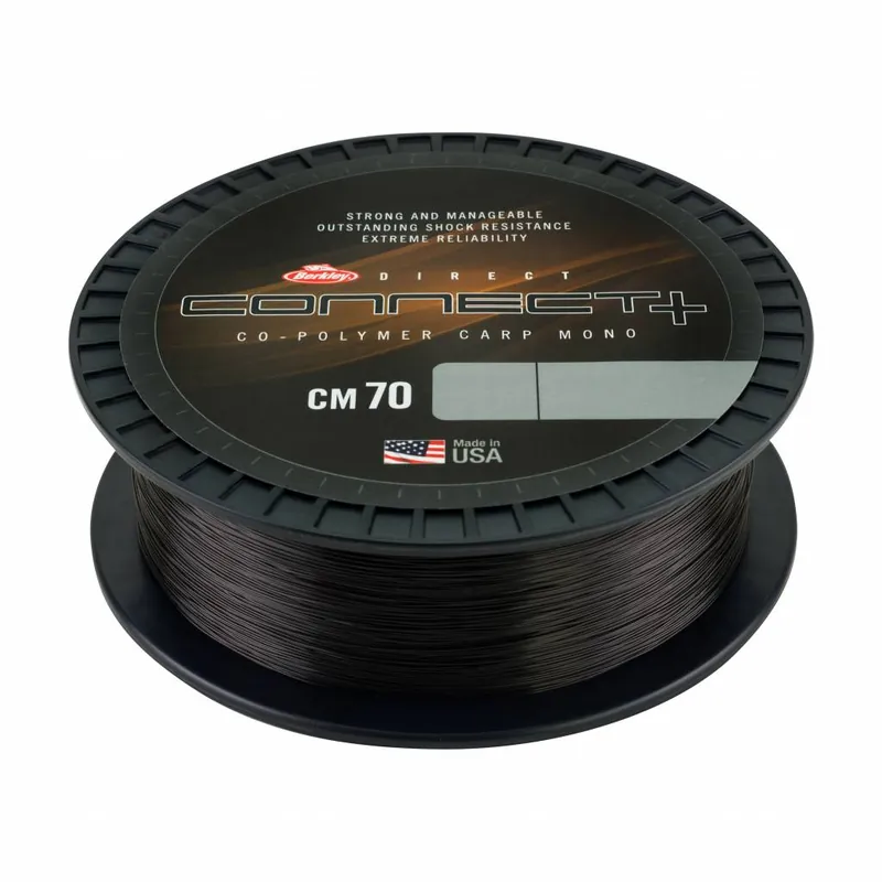 BERKLEY Connect cm70 Brown - Nylon Karperlijn(1000m) 8LB - 0.28mm Premium