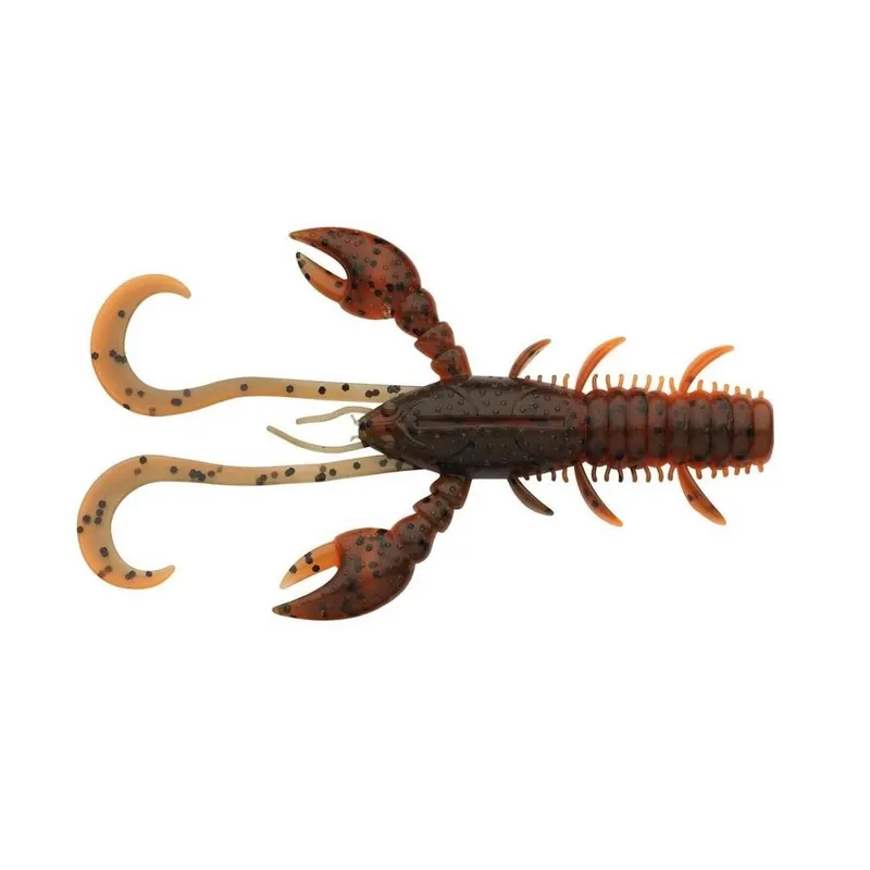 Veilige Betaling BERKLEY Hollow Craw (7cm) (8stuks) Brown Orange UV