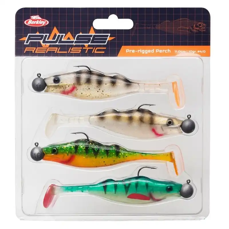 Aanbieding BERKLEY Pulse Realistic Perch (7cm) (15gr) (4stuks)