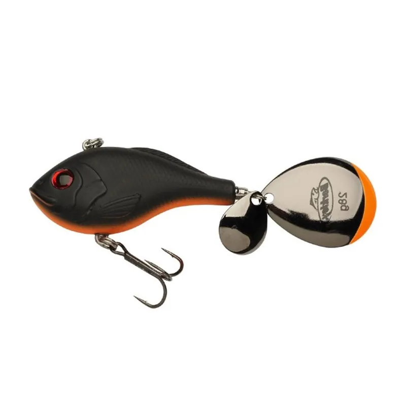 BERKLEY Pulse Spintail Xl (8.5cm) (18gr) Black Orange Gratis Retour