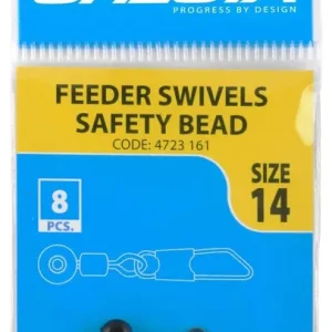 Weekendaanbieding CRESTA Feeder Swivels Safety Bead (8stuks) 14