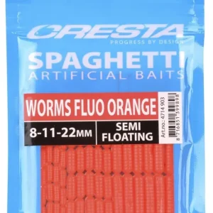 Direct Verzonden CRESTA Spaghetti Worms BLOOD RED