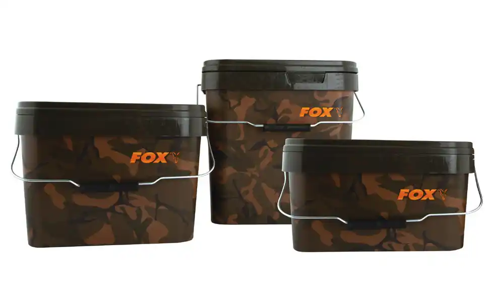 FOX Camo Square Buckets 10 Litre Seizoensaanbieding