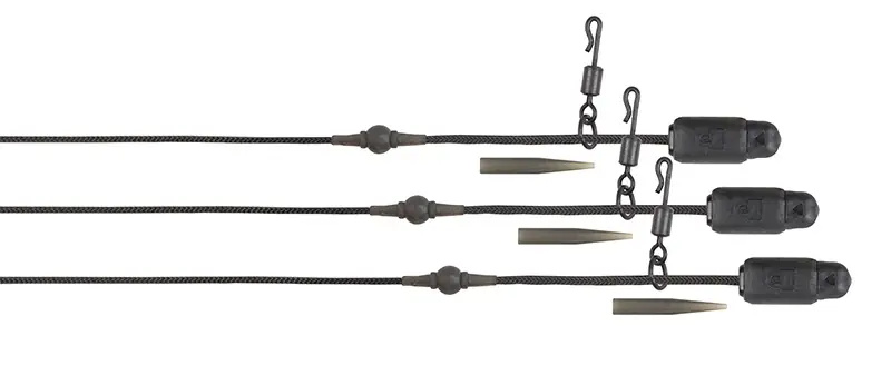 FOX Leadcore Naturals Heli-Clip Rigs 50lb (3stuks) Gratis Retour