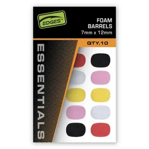 FOX Foam Barrels Mixed Colour (10stuks) Maat7mm x 12mm Flitsaanbieding