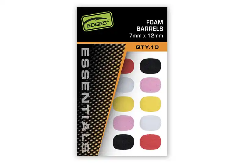 FOX Foam Barrels Mixed Colour (10stuks) Maat7mm x 12mm Flitsaanbieding