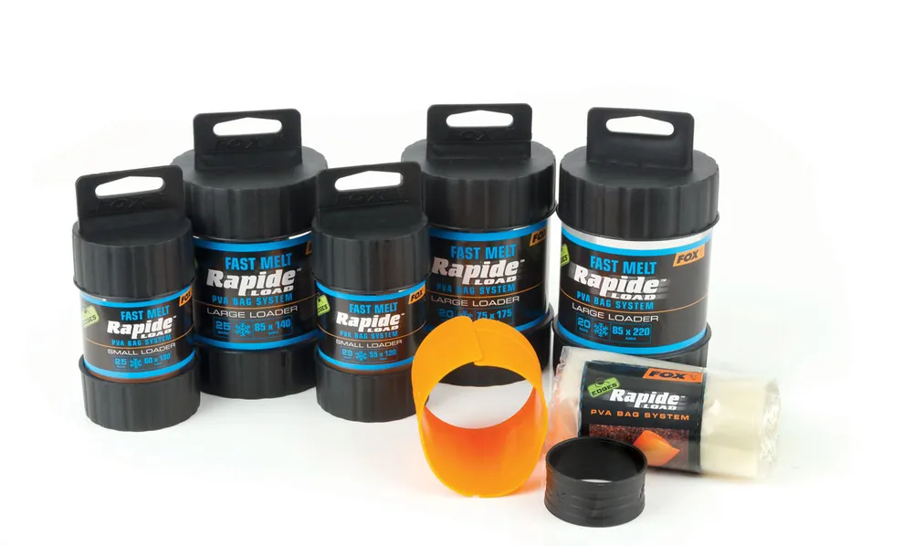 FOX Rapide Load PVA Bag System Fast Melt 60mm x 130mm Bag - 25 Bags Dagaanbieding