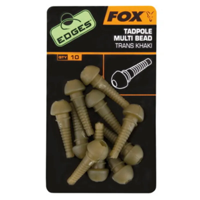 FOX Tadpole Multi Bead Khaki (10stuks) Direct Verzonden