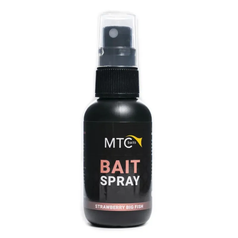 Gratis Retour MTC BAITS Bait Spray Strawberry Big Fish (50ml)