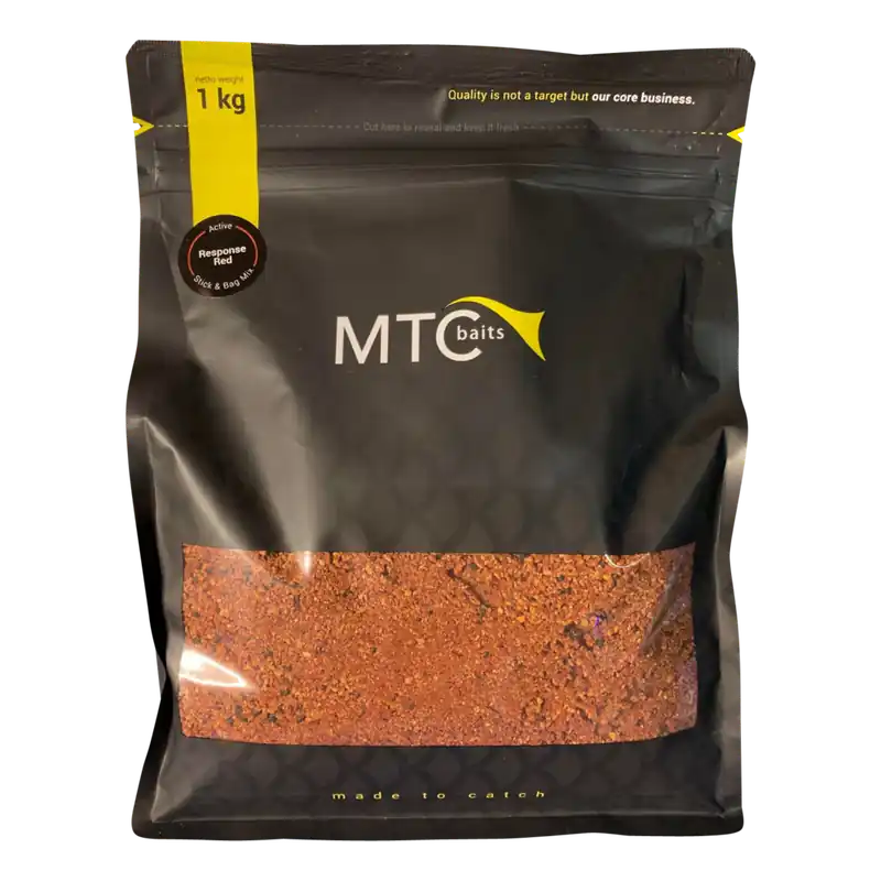 MTC BAITS Active Stick & Bag Mix Response Red (1kg) Betrouwbaar