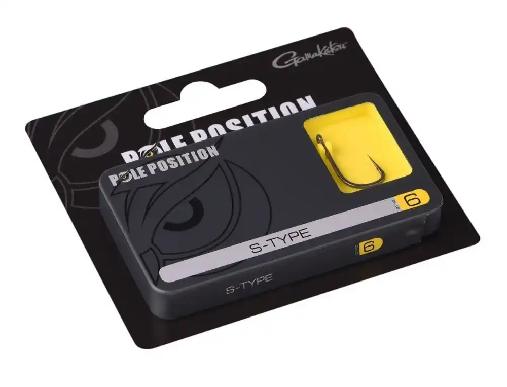 POLE POSITION S-Type Hooks PTFE (10stuks) 8 Voordeelprijs