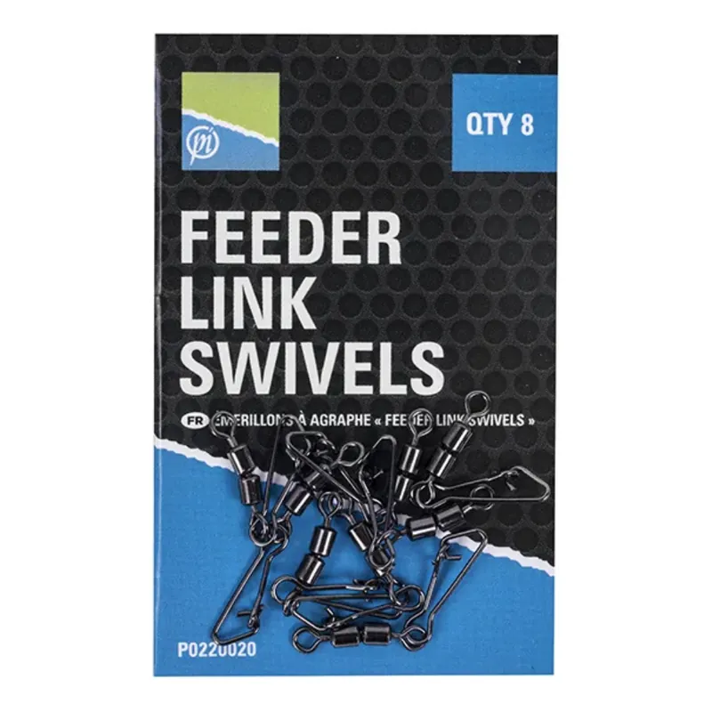 Nieuw PRESTON Feeder Link Swivels (8stuks)