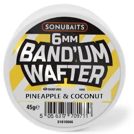 SONU BAITS Band'Um Wafters-Pineapple & Coconut (45gr) Direct Beschikbaar