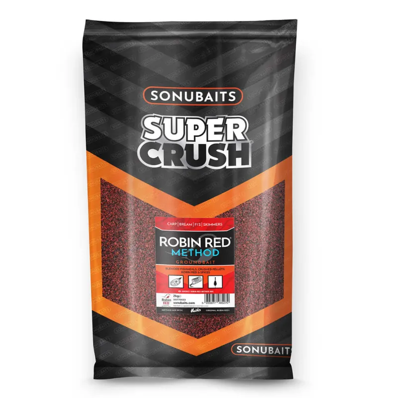 SONU BAITS Method Mix Robin Red (2kg) Favoriet