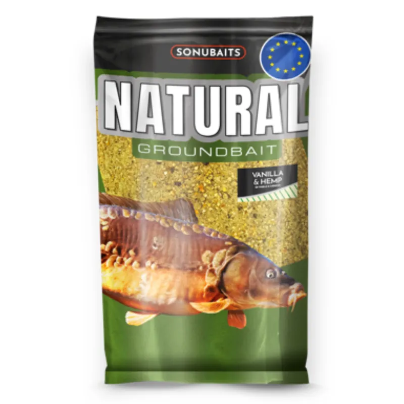 SONU BAITS Natural Vanilla & Hemp (1kg) Direct Beschikbaar