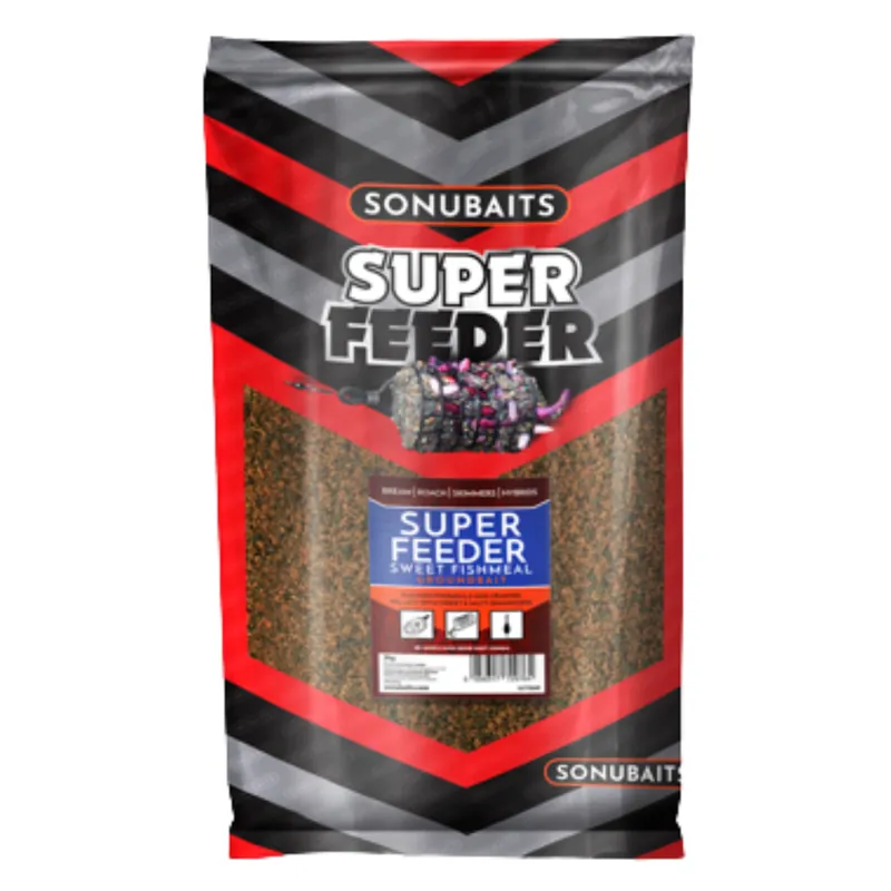 Exclusieve Aanbieding SONU BAITS Super Feeder Sweet Fishmeal (2kg)