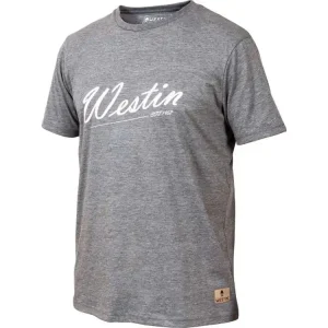 WESTIN Old School T-Shirt Grey Melange L Betaalbaar