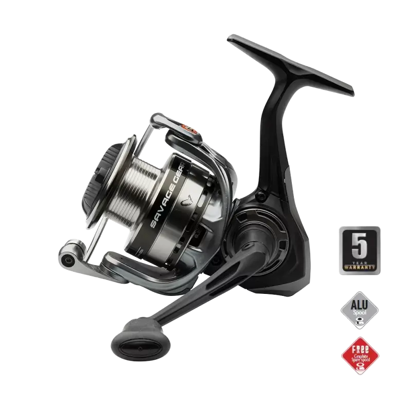 Beste Prijs Savage Gear SG4 4000 FD | 8 + 1BB | Incl. reserve spoel