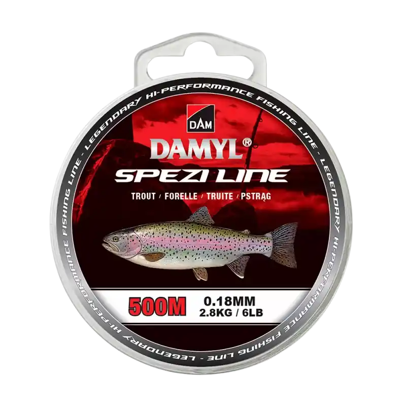 Shop Nu Damyl Spezi Line Trout | 0.18MM | 500M | 2.8KG | 6LBS