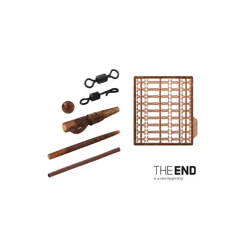 Favoriet Karper Montage Set |Camouflage G-Round | The End