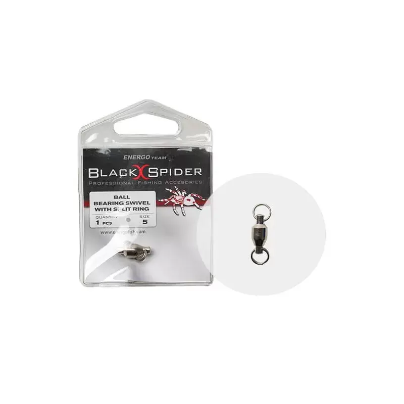 Rechtstreeks Van De Fabrikant Ball Bearing Swivel With Split ring | Maat 5