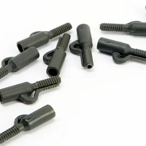 Goedkoop LFT Safety Clips 10 stuks | Bruin & Groen Karperclips