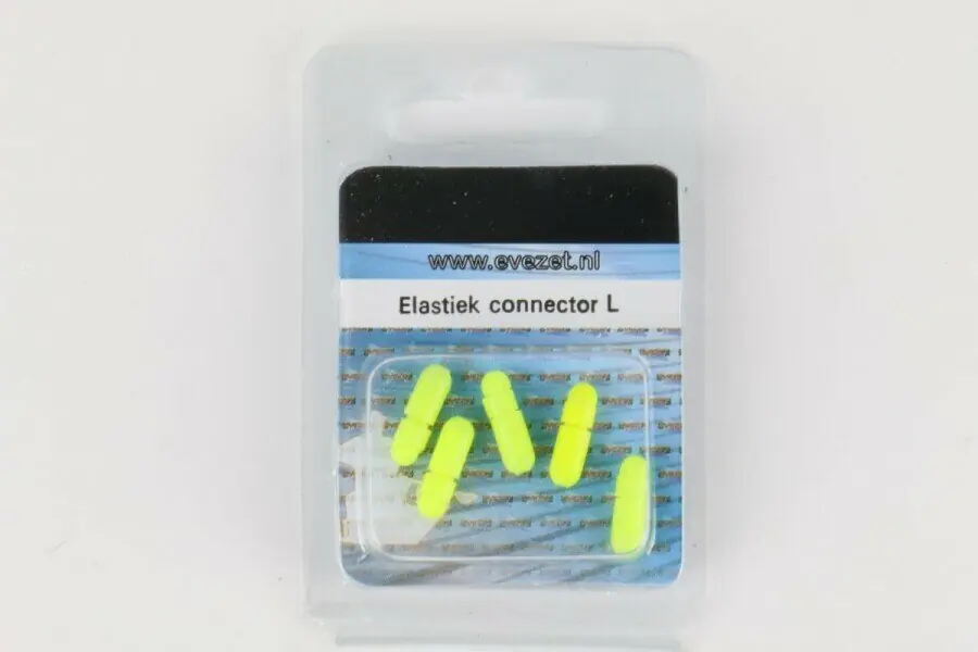 Topelastiek Connector geel groot Bestseller