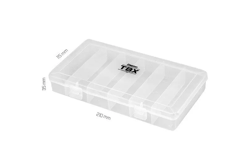 Betaalbaar Delphin tacklebox TBX One 210-6P 21x11,5 cm