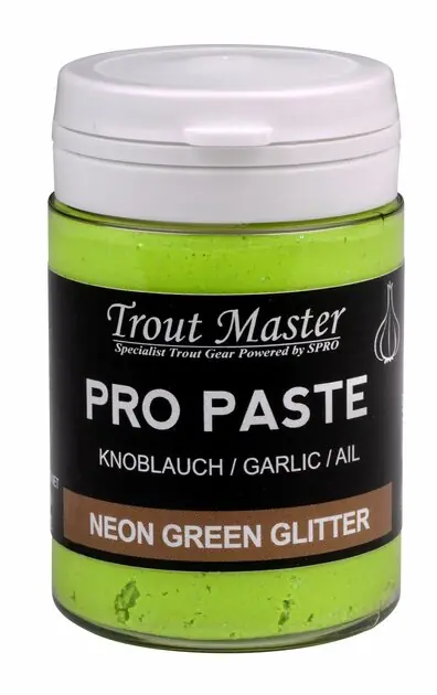 Hete Deal Trout master foreldeeg knoflook neon green glitter