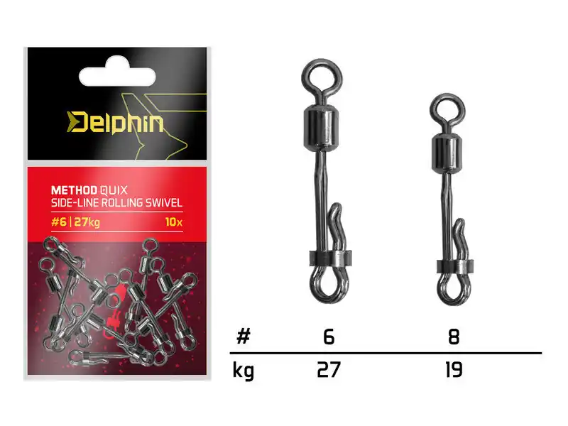 Beperkt Aanbod Side-line rolling swivel Delphin Method QuiX