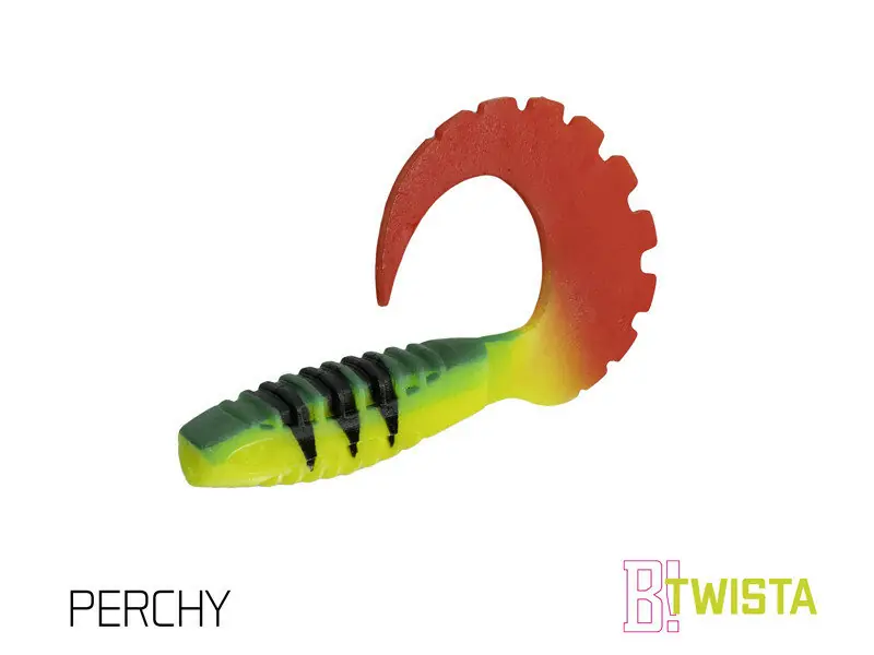 Laatste Versie Delphin Twista shads perchy 5x10 cm
