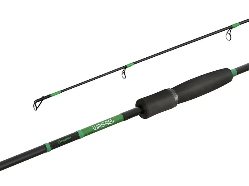 Delphin wasabi spinhengel NXT 2,40 meter. Gecertificeerd