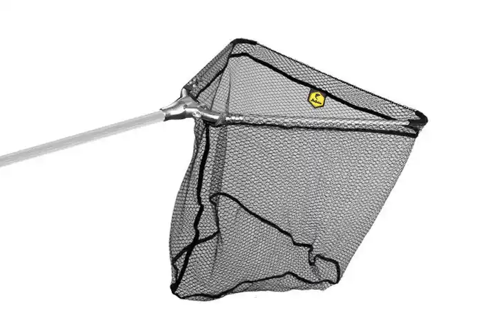 Exclusieve Aanbieding Delphin rubber landingsnet met stalen blok 60x60 2 meter