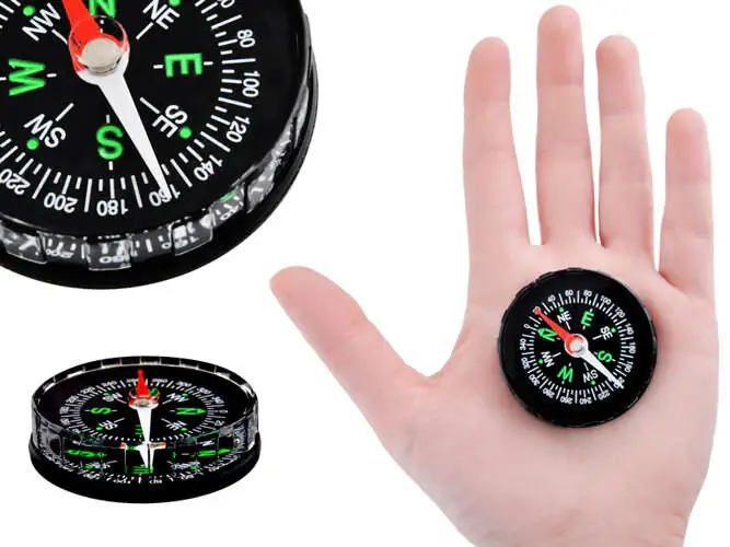 Fabrieksprijs Trizand Zakkompas - Compact Navigatiehulpmiddel - Zwart