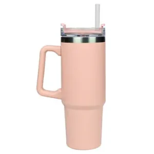 Modieuze Thermosbeker 900 ml - Roze Express Levering