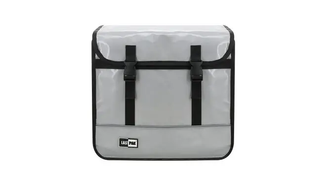 Seizoensaanbieding Fietstas Dubbel - 35 liter - Nardo Grijs