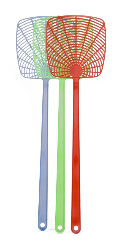 Benson Vliegenmepper Set - 3 Stuks - Kunststof - 45 cm - Mix Kleuren Weekendaanbieding