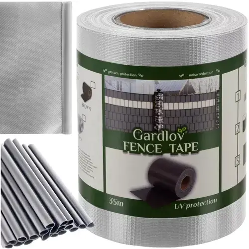 Voordeelprijs Gardlov Tuinafscheiding Tape - 19 cm x 35 m - 450 g/m² - Grijs