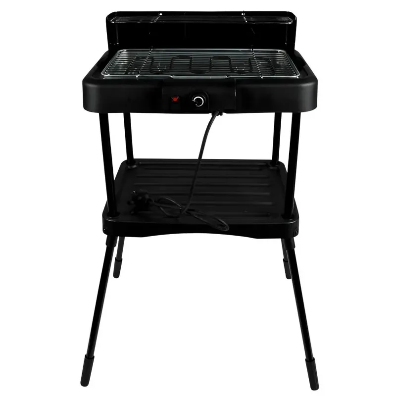 Op = Op Benson Elektrische BBQ 2-in-1 - 2000W - Staand & Tafelmodel - Met Windscherm