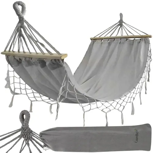 Gardlov Tuinhangmat - 200 x 150 cm - XXL Tweepersoons - Grijs - 250 kg Flitsaanbieding
