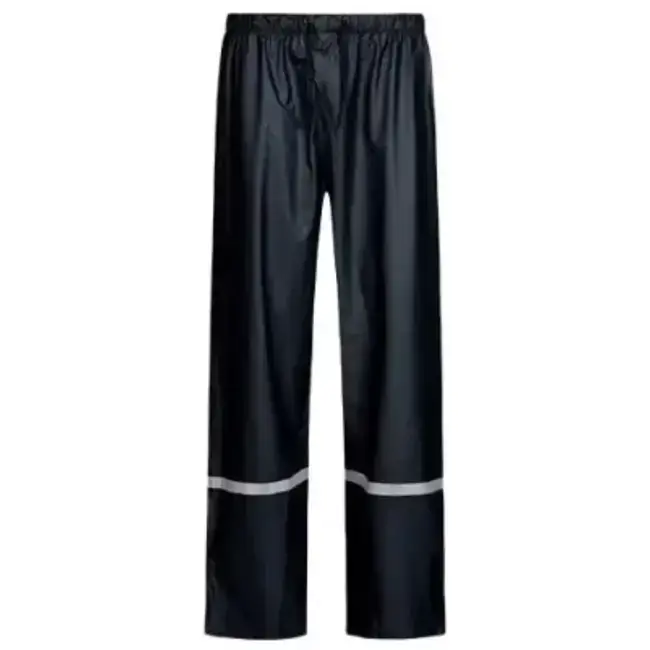 Gratis Retour Benson Regenbroek met Reflectie - Maat XXL - Zwart - Wind- & Waterdicht