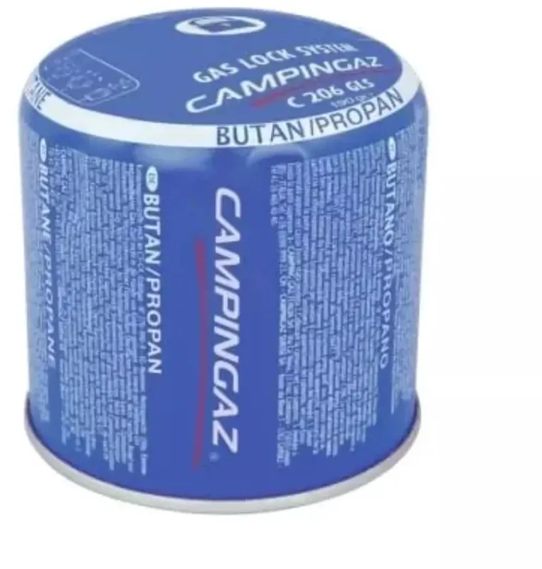 Campingaz C206 GLS Gascartridge - 190 Gram - Butaan/Propaan Mix - Gas Lock System Lage Prijs