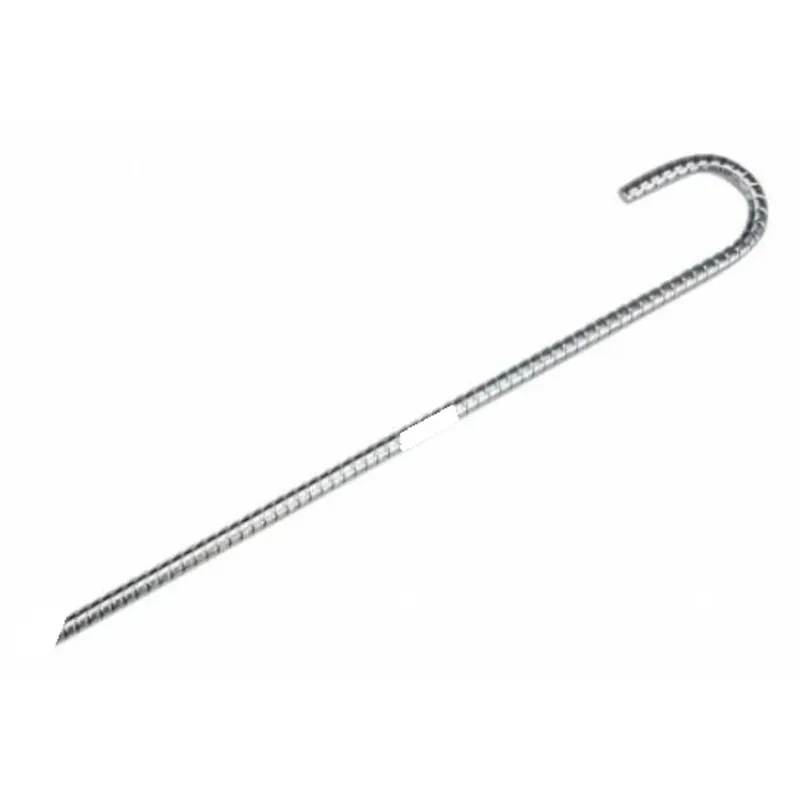 Benson Gebogen Grondpen - Ø 12 mm - 380 mm - Koolstofstaal - Verzinkt Flitsaanbieding