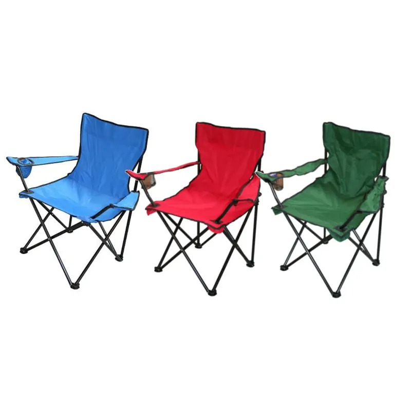 Benson Opvouwbare Campingstoel - Met Armleuningen - Max. 110 kg - Inclusief Draagtas Koop Online