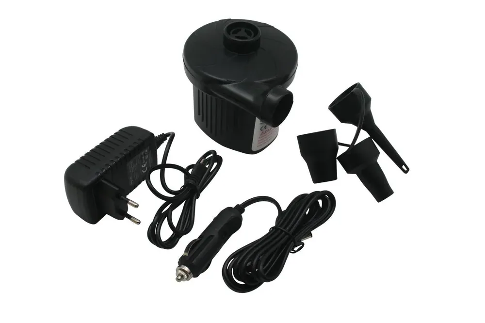 Uitverkoop Benson Elektrische Luchtpomp - 12V & 230V - 230 l/min - Met Inflate & Deflate Functie