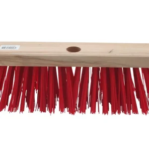Benson Straatbezem - 29 cm - Rood - Kunstvezel - Exclusief Steel Bestel Nu