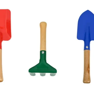 Benson Tuingereedschap Set Kind - 3-Delig - Hout & Metaal Populair