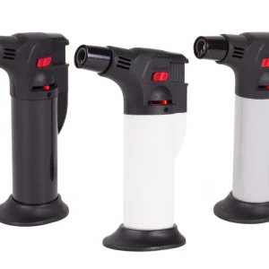 Exclusieve Aanbieding Benson Stormaansteker - Jetflame - Navulbaar - Met Standaard