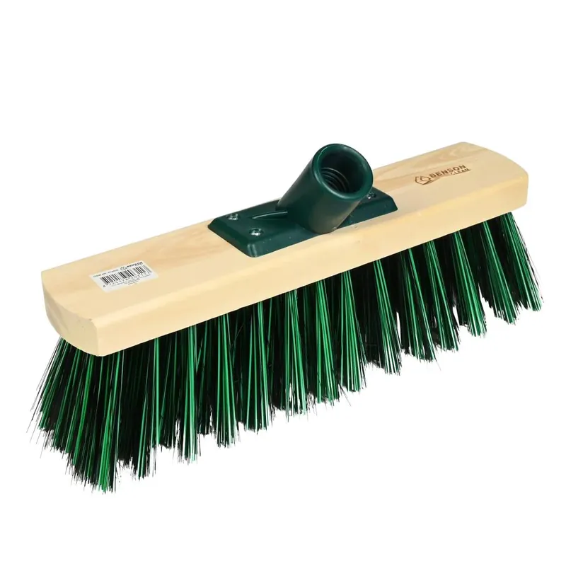 Lage Kosten Benson Groene Straatbezem - 30 cm - 5 Rijen Borstelharen