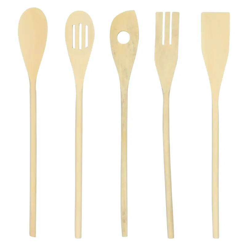 Gratis Retour Benson Saladeset - 5-Delig - Bamboe Hout - Stijlvol & Duurzaam